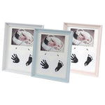 Khung ảnh treo bàn PVC, miếng mực in dấu tay chân em bé, phòng ngủ, album ảnh sinh nhật