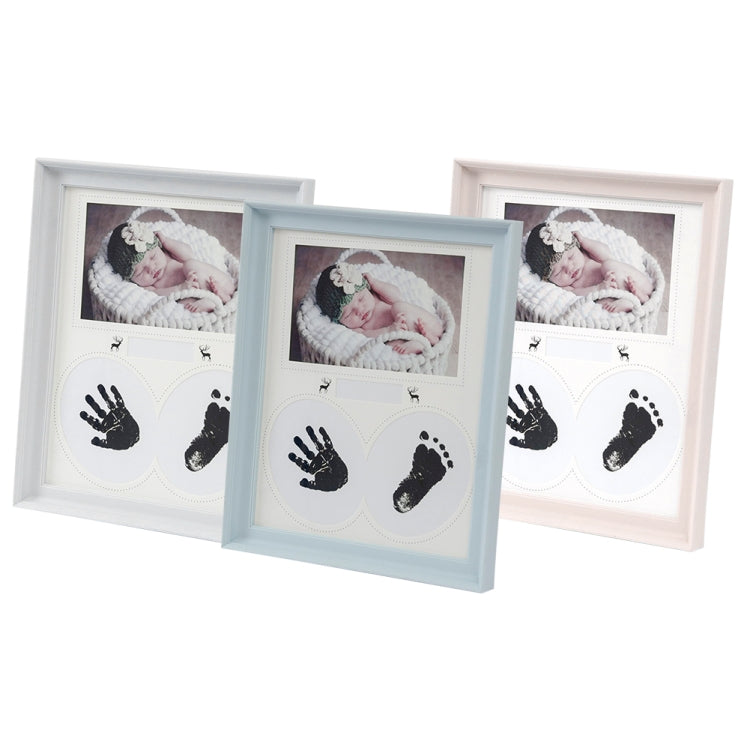Khung ảnh treo bàn PVC, miếng mực in dấu tay chân em bé, phòng ngủ, album ảnh sinh nhật