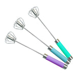 Dụng cụ đánh trứng bán tự động bằng thép không gỉ, 30cm, giao màu ngẫu nhiên, máy đánh trứng