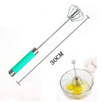 Dụng cụ đánh trứng bán tự động bằng thép không gỉ, 30cm, giao màu ngẫu nhiên, máy đánh trứng