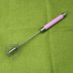 Dụng cụ đánh trứng bán tự động bằng thép không gỉ, 30cm, giao màu ngẫu nhiên, máy đánh trứng