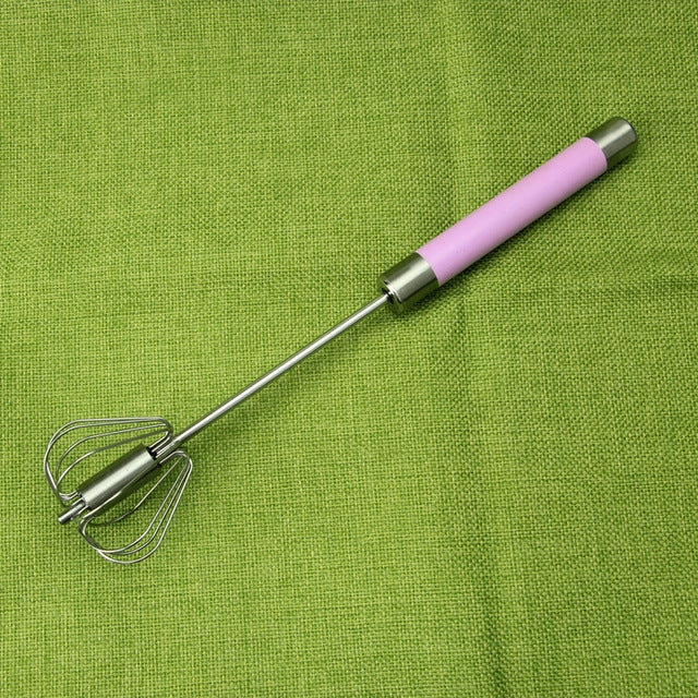 Dụng cụ đánh trứng bán tự động bằng thép không gỉ, 30cm, giao màu ngẫu nhiên, máy đánh trứng
