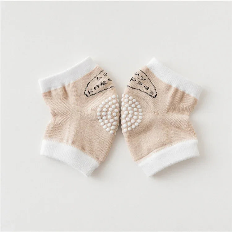 Gối đầu gối cotton chống trượt cho bé, gối đầu gối cho bé tập bò