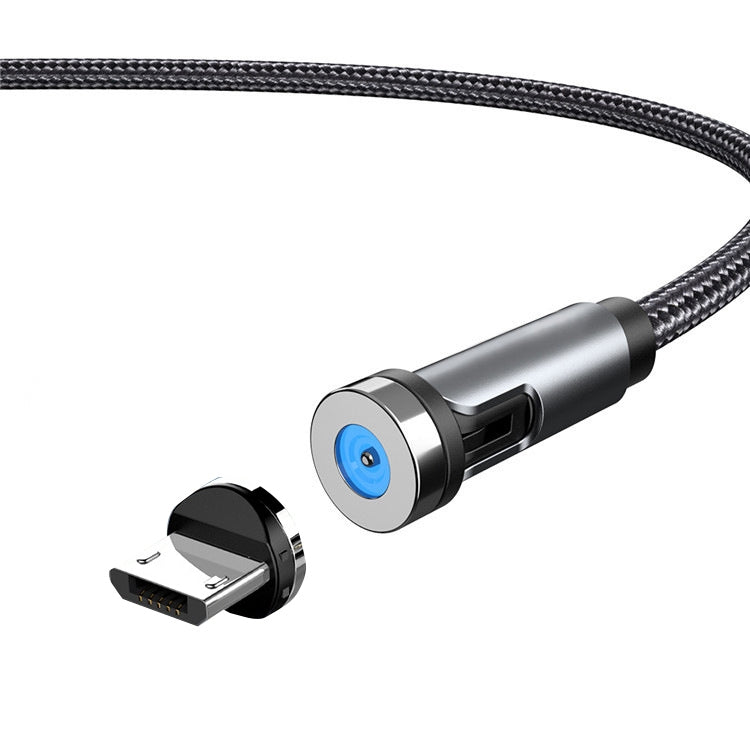 CC56 Nắp chống bụi dây cáp từ tính xoay, chiều dài cáp: 2m, đầu Android 2m, đầu Micro USB 2m, đầu Type-C 2m, đầu 8Pin 2m, dây 2m + ba đầu, 2m + 8Pin + Type-C/USB-C + Micro USB, dây 2m