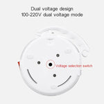 Ấm điện du lịch gấp gọn silicon thông minh giữ nhiệt độ ổn định, phích cắm Mỹ, phích cắm EU