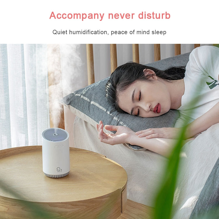 Máy tạo ẩm không dây Q3 mini, sạc USB, máy lọc không khí di động
