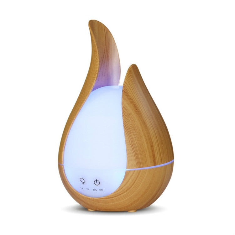 Máy tạo ẩm không khí siêu âm 200ml, khuếch tán tinh dầu, đèn LED 7 màu, tạo sương mát, phích cắm Anh, EU