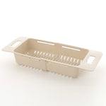 Giỏ rổ thoát nước chén đĩa điều chỉnh được, giỏ rổ thoát nước chậu rửa, giá phơi nhựa để rửa rau củ quả
