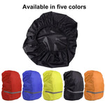 Áo mưa balo chống nước, chống bụi phản quang, siêu nhẹ, bảo vệ túi đeo vai, XS, S, M, L, XL