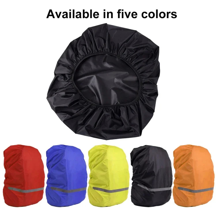 Áo mưa balo chống nước, chống bụi phản quang, siêu nhẹ, bảo vệ túi đeo vai, XS, S, M, L, XL