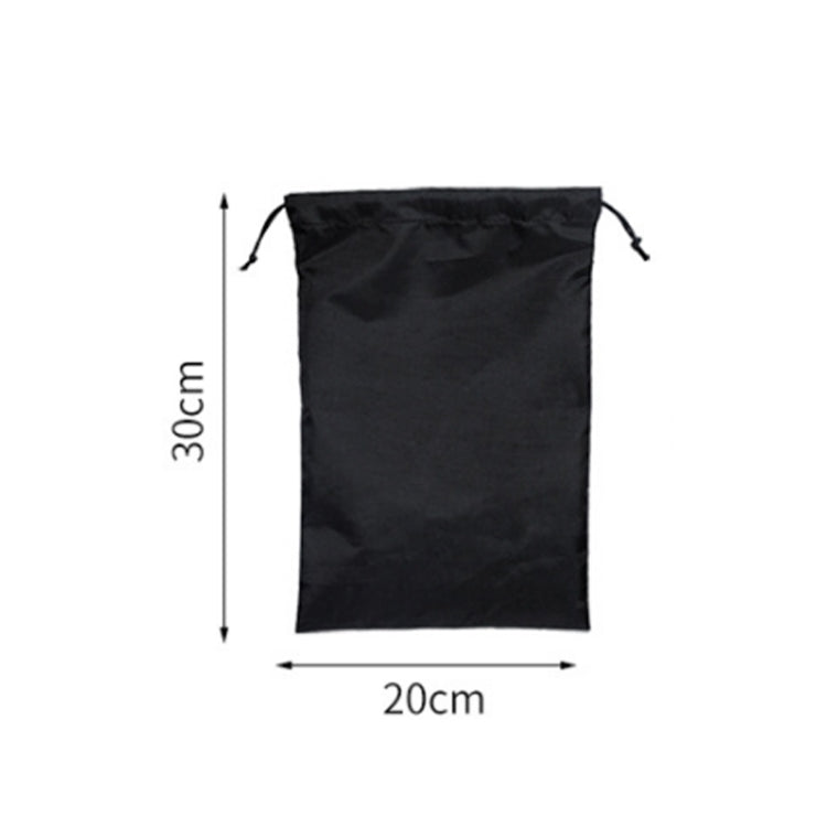 Túi lưu trữ du lịch chống nước bằng nylon 4 trong 1 có dây rút, túi đựng quần áo, kích thước 20cmx30cm, 27cmx34cm, 34cmx39cm, 46cmx57cm