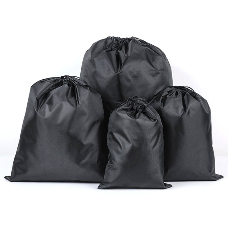 Túi lưu trữ du lịch chống nước bằng nylon 4 trong 1 có dây rút, túi đựng quần áo, kích thước 20cmx30cm, 27cmx34cm, 34cmx39cm, 46cmx57cm