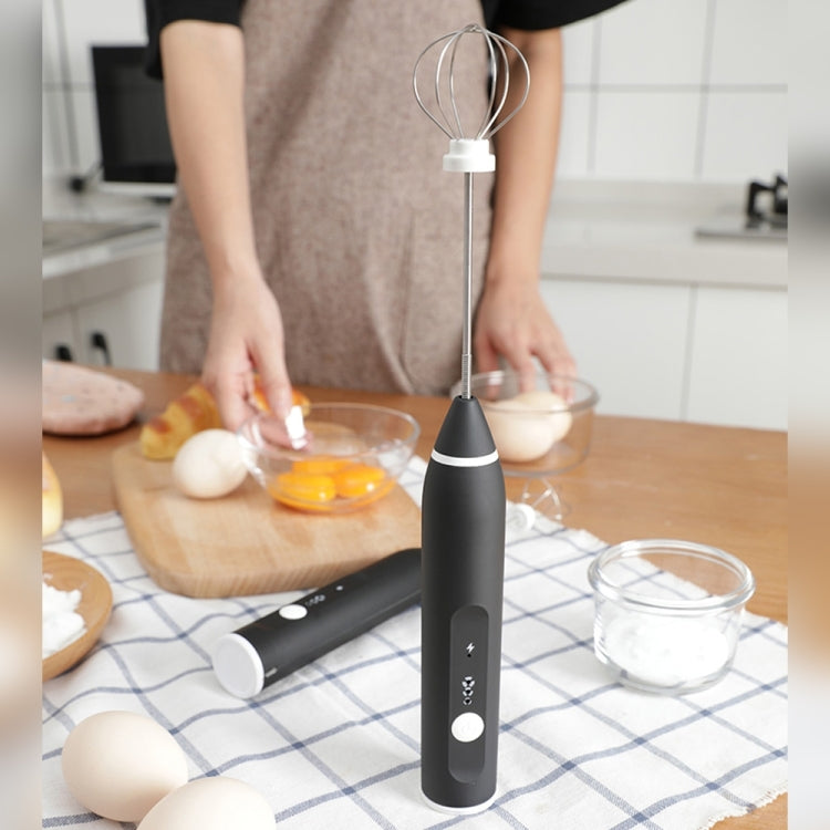 Máy đánh trứng cầm tay điện nhà bếp, máy trộn cà phê sữa bằng thép không gỉ, máy trộn mini có tay cầm