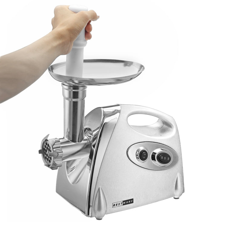 Máy xoắn xúc xích đa năng gia đình MGB-120A 250W, máy xay thịt inox, MGB-120A màu đen