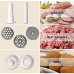 Máy xoắn xúc xích đa năng gia đình MGB-120A 250W, máy xay thịt inox, MGB-120A màu đen