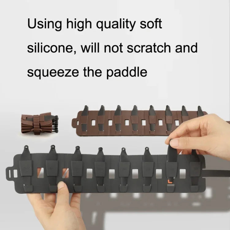 Sunnylife MM3-SN443 cho cánh quạt Mini 3 Pro + túi đựng gấp silicone, túi màu xám, túi màu nâu