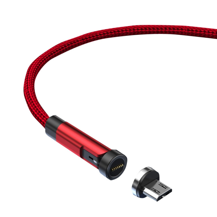 Cáp dữ liệu sạc nhanh nam châm xoay 540 độ CC57, 1m + Micro USB + Đỏ, 2m + Micro USB + Đỏ, 1m + Micro USB + Đen, 2m + Micro USB + Đen