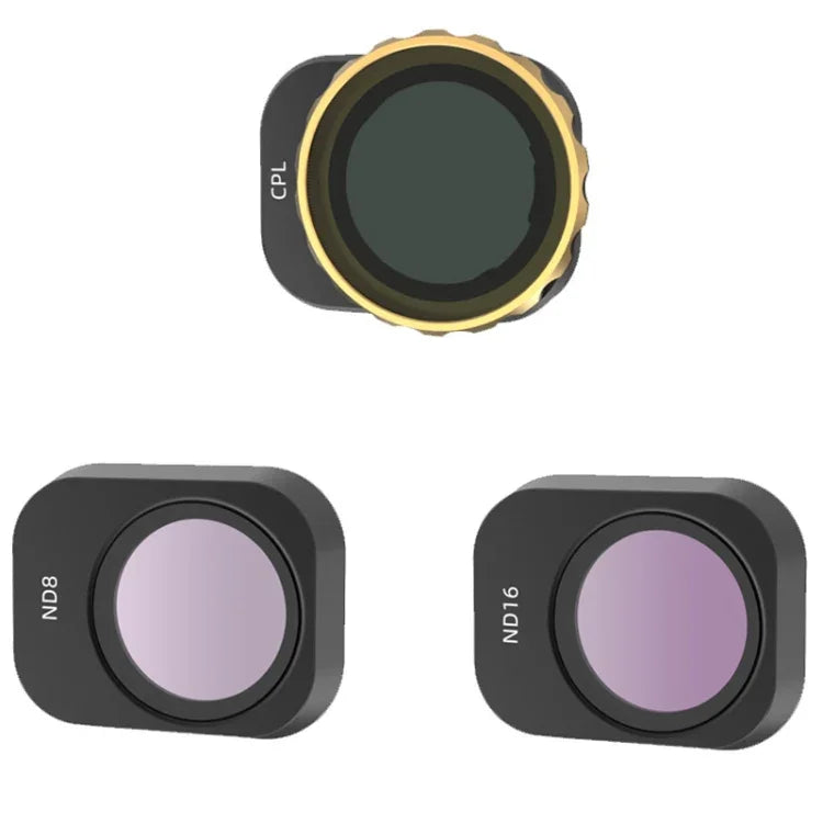 JSR Cho Bộ Lọc Camera Mini 3 Pro, 3 Trong 1 CPL+ND8+ND16, 4 Trong 1 Star+CPL+ND8+ND16, 4 Trong 1 ND8+ND16+ND32+ND64, 4 Trong 1 ND8-PL+ND16-PL+ND32-PL+ND64-PL, 6 Trong 1 UV+CPL+ND8+ND16+ND32+ND64