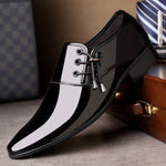 Giày da nam công sở mũi nhọn bóng, size 38, 39, 40, 41, 42, 43, 44, 45, 46, 47, 48