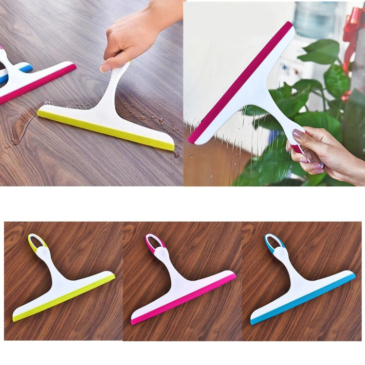 Cây gạt kính cửa sổ kính nhà tắm, dụng cụ lau kính cửa sổ gia dụng, màu xanh dương