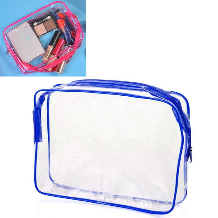 Túi đựng mỹ phẩm trong suốt chống nước PVC có khóa kéo du lịch di động, S, M, L, bộ 3 cái