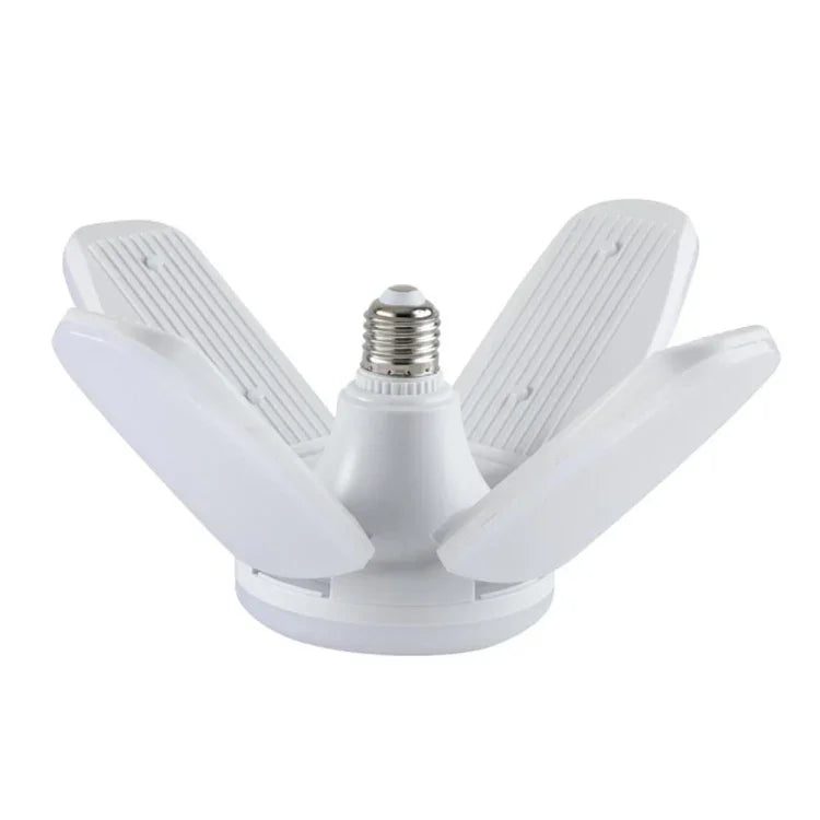 Bóng đèn gia đình gập 60W 5 cánh 235 đèn LED SMD 2835, AC 120-265V, E27 ánh sáng trắng lạnh, B22 ánh sáng trắng lạnh