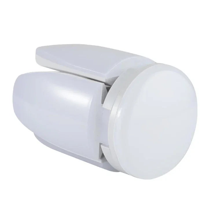 Bóng đèn gia đình gập 60W 5 cánh 235 đèn LED SMD 2835, AC 120-265V, E27 ánh sáng trắng lạnh, B22 ánh sáng trắng lạnh