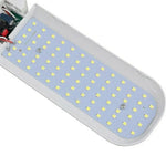 Bóng đèn gia đình gập 60W 5 cánh 235 đèn LED SMD 2835, AC 120-265V, E27 ánh sáng trắng lạnh, B22 ánh sáng trắng lạnh