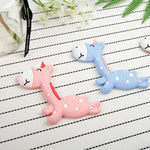 Cartoon Fawn Baby Teether Training Bite Molar Rod Silicone Toy Mother and Baby Supplies, Fawn Blue, Fawn Brown, Fawn Pink