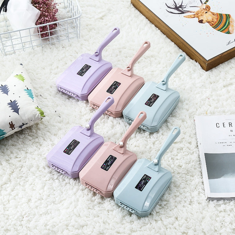 Chổi quét thảm cầm tay, làm sạch lông thú cưng, vụn bẩn trên sofa và giường, giao màu ngẫu nhiên, chổi hai hàng, chổi ba hàng