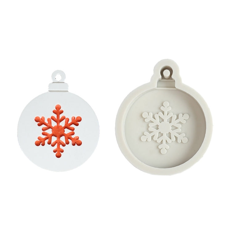 Khuôn silicon làm fondant tạo hình chủ đề Giáng Sinh DIY, lá Giáng Sinh, bông tuyết Giáng Sinh, hình bông tuyết tròn Giáng Sinh, cây thông Giáng Sinh