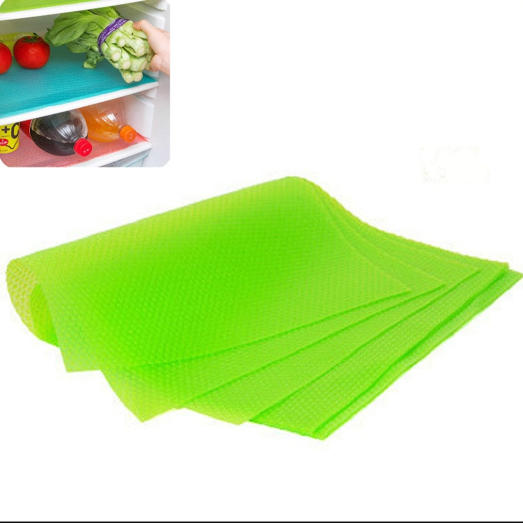 Bộ 4 tấm thảm tủ lạnh thân thiện môi trường, chống thấm nước, có thể giặt, kháng khuẩn, chống bám bẩn, màu trắng trong suốt, xanh trong suốt, hồng trong suốt, xanh dương trong suốt, xanh dương, xanh lá, hồng