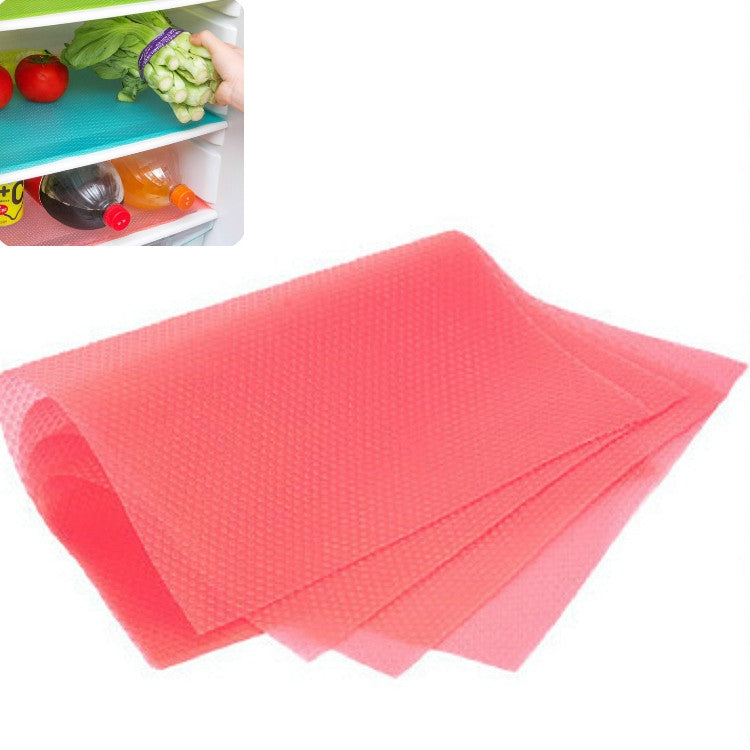Bộ 4 tấm thảm tủ lạnh thân thiện môi trường, chống thấm nước, có thể giặt, kháng khuẩn, chống bám bẩn, màu trắng trong suốt, xanh trong suốt, hồng trong suốt, xanh dương trong suốt, xanh dương, xanh lá, hồng