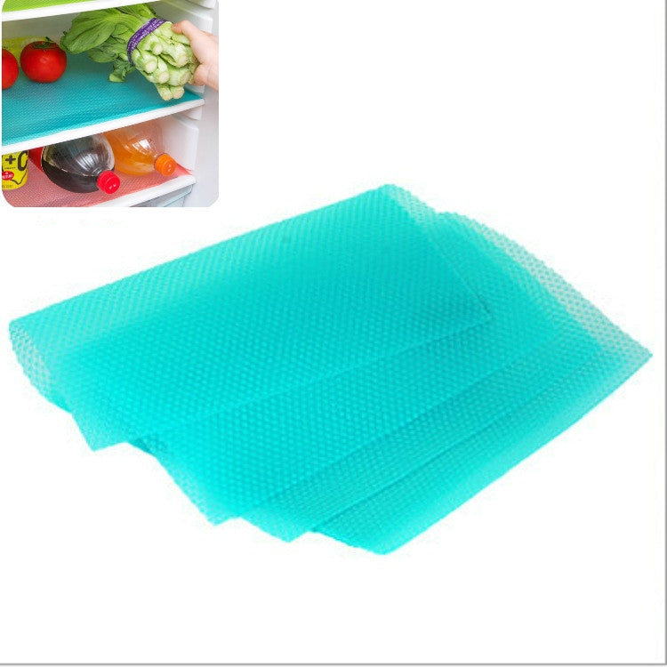 Bộ 4 tấm thảm tủ lạnh thân thiện môi trường, chống thấm nước, có thể giặt, kháng khuẩn, chống bám bẩn, màu trắng trong suốt, xanh trong suốt, hồng trong suốt, xanh dương trong suốt, xanh dương, xanh lá, hồng