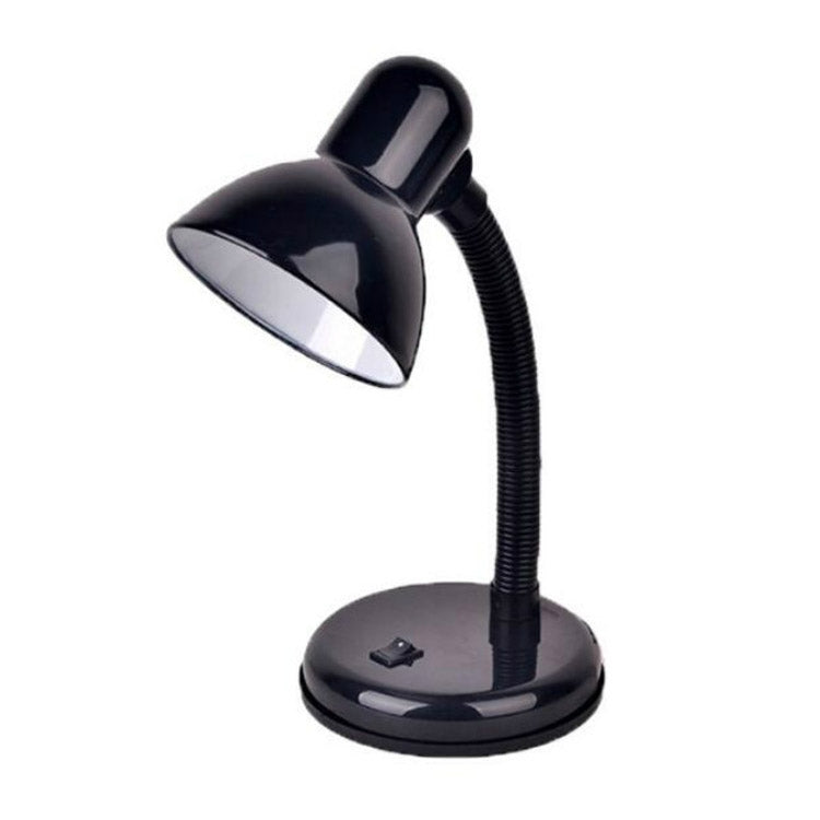 Đèn bàn sắt cổ điển LED công tắc nút nhấn, đèn đọc sách bảo vệ mắt LED