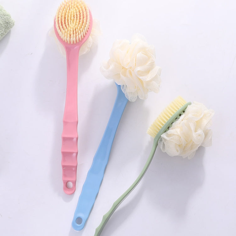 Bàn chải tắm cán dài lông mềm có massage lưng