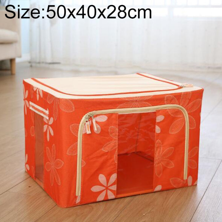 Hộp lưu trữ gấp bằng vải không dệt có khóa kéo chống ẩm, hộp đựng quần áo, dung tích 44L 50x40x22cm, 55L 50x40x28cm, 66L 50x40x33cm, 80L 60x40x32cm, 100L 60x42x40cm, 125L 70x42x40cm