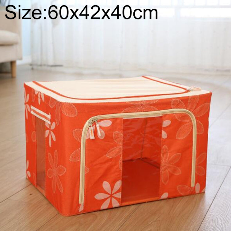 Hộp lưu trữ gấp bằng vải không dệt có khóa kéo chống ẩm, hộp đựng quần áo, dung tích 44L 50x40x22cm, 55L 50x40x28cm, 66L 50x40x33cm, 80L 60x40x32cm, 100L 60x42x40cm, 125L 70x42x40cm