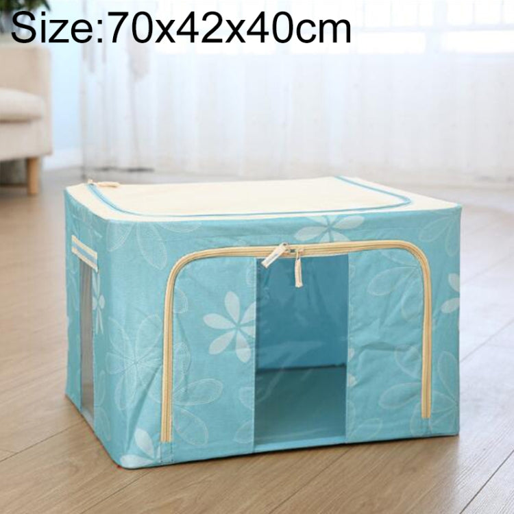Hộp lưu trữ gấp bằng vải không dệt có khóa kéo chống ẩm, hộp đựng quần áo, dung tích 44L 50x40x22cm, 55L 50x40x28cm, 66L 50x40x33cm, 80L 60x40x32cm, 100L 60x42x40cm, 125L 70x42x40cm