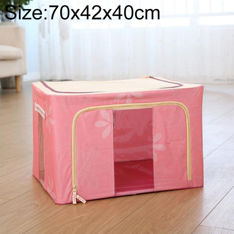 Hộp lưu trữ gấp bằng vải không dệt có khóa kéo chống ẩm, hộp đựng quần áo, dung tích 44L 50x40x22cm, 55L 50x40x28cm, 66L 50x40x33cm, 80L 60x40x32cm, 100L 60x42x40cm, 125L 70x42x40cm
