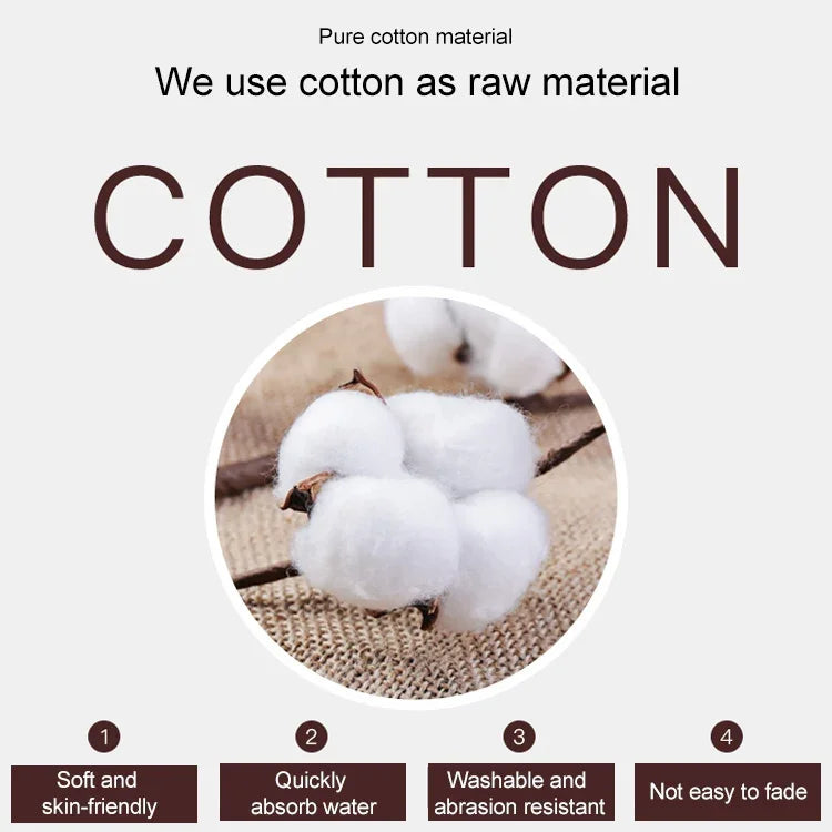 Khăn tắm vuông cotton trơn, bảo vệ môi trường tự nhiên, khăn tắm thêu, khăn gia đình