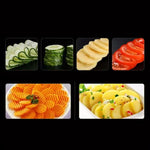 Dụng cụ bào, thái, băm đa năng bằng thép không gỉ dài