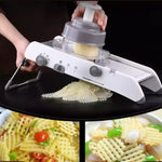 Dụng cụ bào, thái, băm đa năng bằng thép không gỉ dài