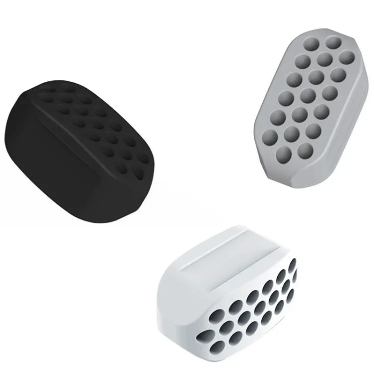 3 chiếc dụng cụ tập cơ hàm thế hệ thứ 4, bóng masseter, thiết bị nâng cơ mặt silicone, thế hệ thứ 4 (trắng), thế hệ thứ 4 (đen), thế hệ thứ 4 (xám)