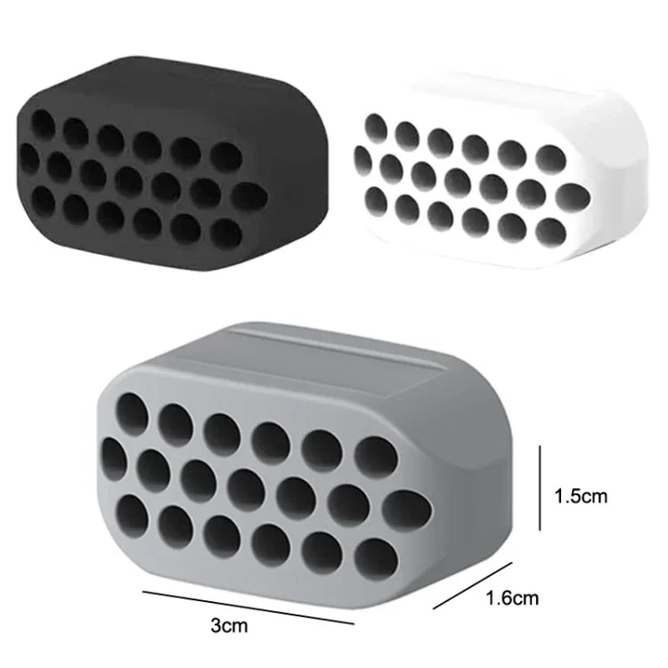 3 chiếc dụng cụ tập cơ hàm thế hệ thứ 4, bóng masseter, thiết bị nâng cơ mặt silicone, thế hệ thứ 4 (trắng), thế hệ thứ 4 (đen), thế hệ thứ 4 (xám)