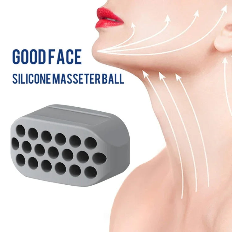 3 chiếc dụng cụ tập cơ hàm thế hệ thứ 4, bóng masseter, thiết bị nâng cơ mặt silicone, thế hệ thứ 4 (trắng), thế hệ thứ 4 (đen), thế hệ thứ 4 (xám)