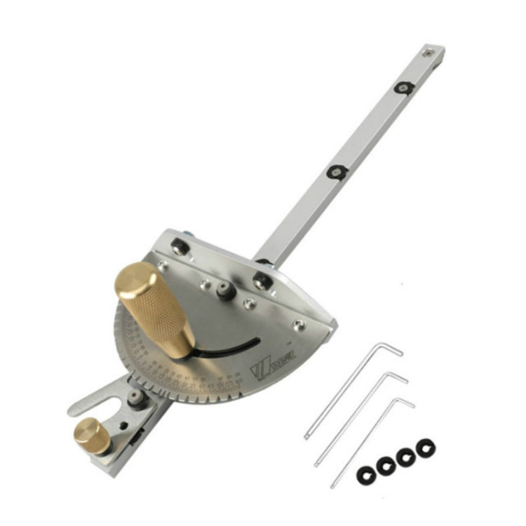 Thước trượt đẩy gỗ cho máy cưa bàn mộc, mộng đơn, tay cầm nhôm, tay cầm đồng, tay cầm nhôm + mộng, tay cầm nhôm + mộng + giới hạn, tay cầm đồng + mộng + giới hạn, tay cầm nhôm + 450mm + giới hạn
