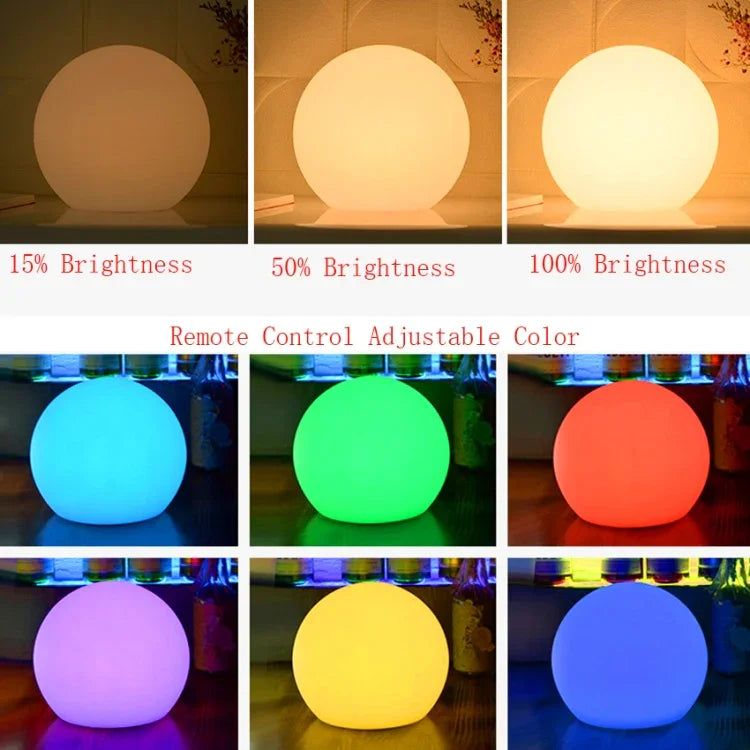 Đèn sàn sofa phòng khách điều khiển từ xa LED điều chỉnh độ sáng đèn trang trí đầu giường phòng ngủ sáng tạo, 200mm, 250mm