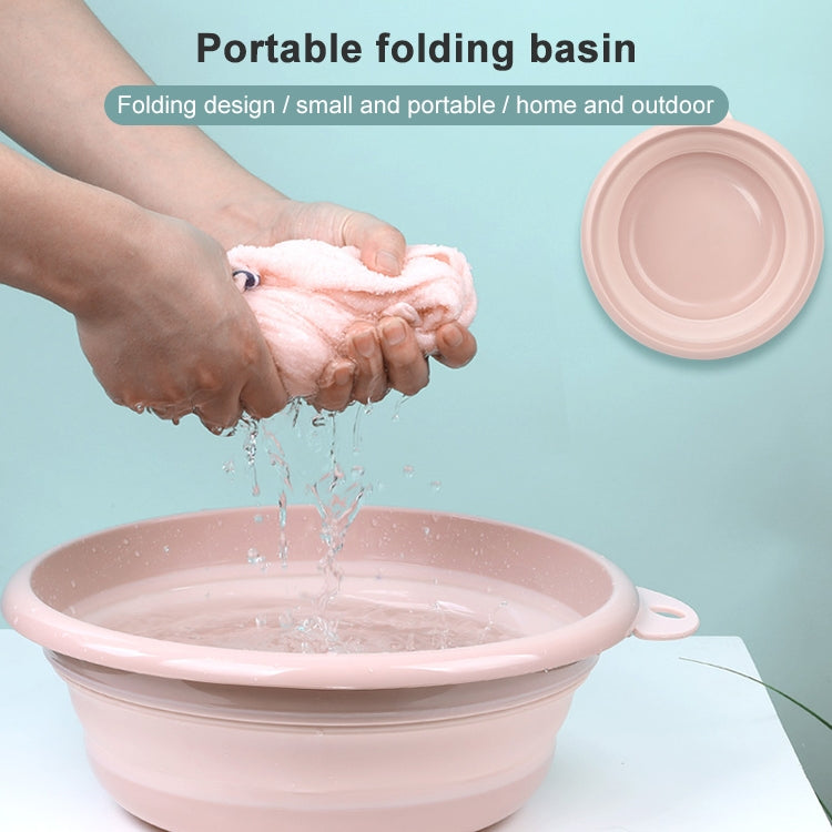 Chậu rửa gấp du lịch ngoài trời, kích thước 9x25cm, 12x32cm