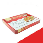 Khuôn bánh quy thép không gỉ 3D 10 trong 1 hình nhà bánh gừng Giáng Sinh, khuôn bánh gừng (10 trong 1)